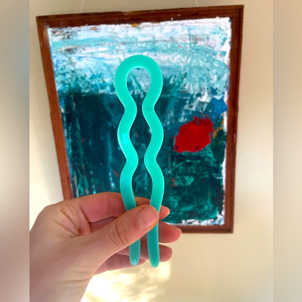 GIANT hair pin- Judi Rosen NY